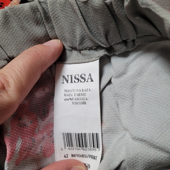 NISSA wide leg floral pant - Picture 5 of 5